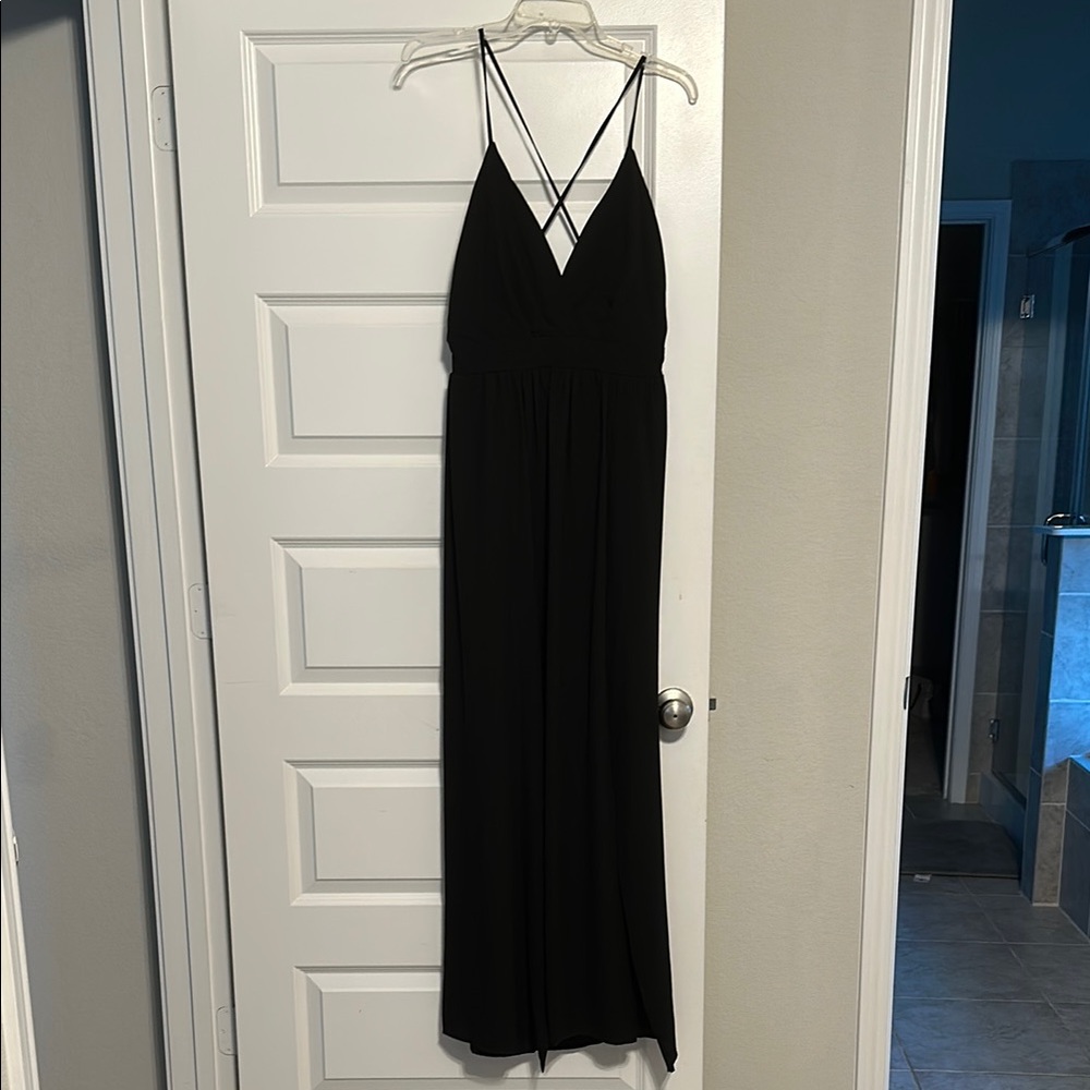 Elegant Black Maxi Dress